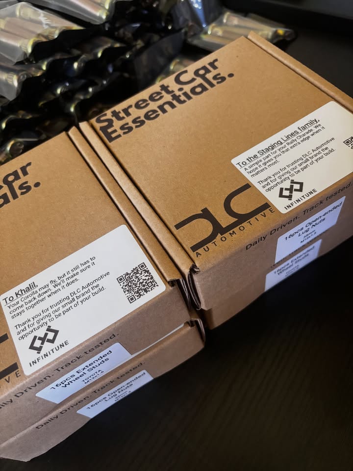 Customer rally-part shipment featured by DLC Automotive